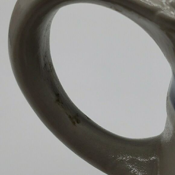 Williamsburg VA Souvenir Beer Mug Replica Grey /Cobalt Blue Pottery 1 L / 1 Qt - Picture 5 of 12